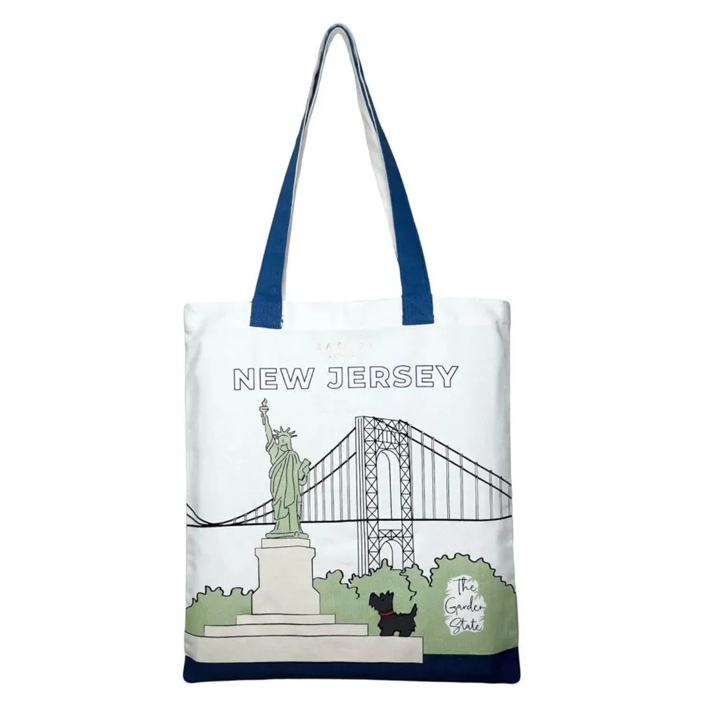 RADLEY London New Jersey Statue of Liberty Responsible Medium Canvas Tote Bag